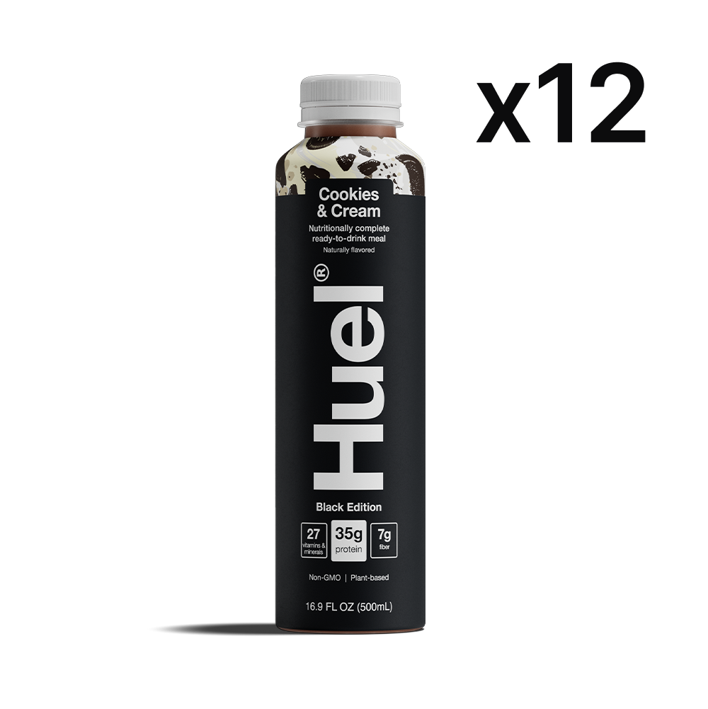 ダイエットドリンク HUEL Black Edition RTD | Protein Meal Replacement Shake | Huel US